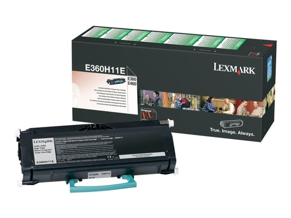 Lexmark - Korkean suorituskyvyn - musta - alkuperäinen - värikasetti LRP - Lexmark E360d, E360dn, E460dn, E460dtn, E460dw, E460dn, E460dn, E460dn, ...