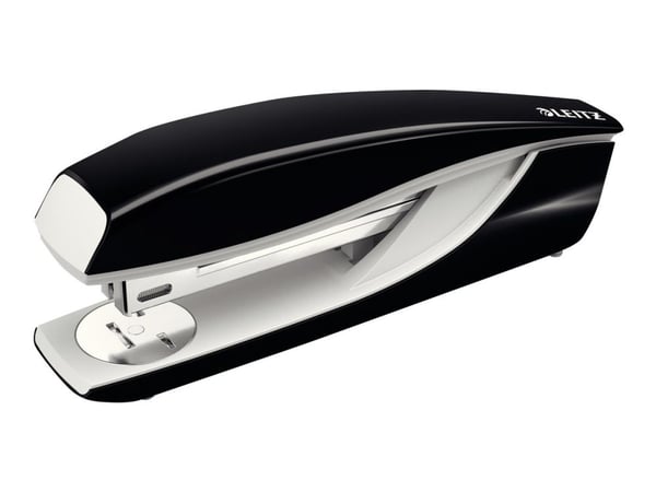 Leitz - Stiftemaskin - 40 ark / 4 mm - 24/6, 26/6, 24/8 - plast, metall - svart