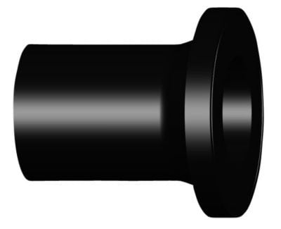 PE laippakaari 90mm PN10 - PE100-SDR17. GF PE laippakaari 90mm PN10 - PE100-SDR17. GF