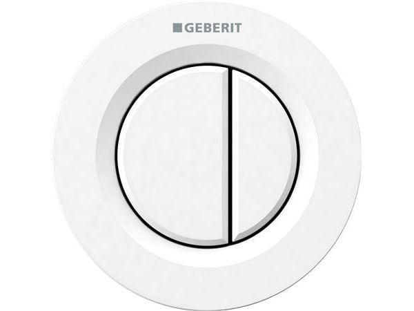 Omega Remote 01 dob mur hvid, Passer kun til Omega cisterner Omega Remote 01 dob mur hvid, Passer kun til Omega cisterner