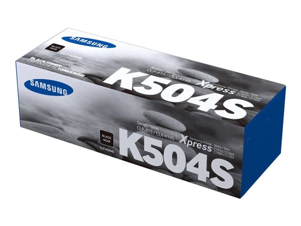 Samsung CLT-K504S alkuperäinen musta värikasetti, 2500 sivua, Musta, 1 kpl