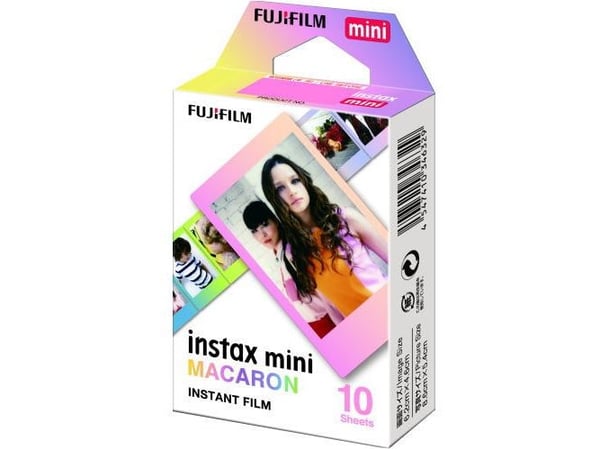 Fujifilm Instax Mini MACARON - Färgfilm för snabbframkallning - ISO 800 - 10 exponeringar