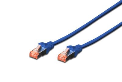 DIGITUS Professional - Koblingskabel - RJ-45 (hann) til RJ-45 (hann) - 5 m - SFTP, PiMF - CAT 6e - IEEE 802.3 - halogenfri, formstøpt, uten hindrin...