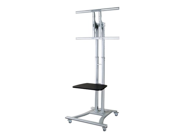 Neomounts PLASMA-M1800E - Vogn - for flatpanel / AV-utstyr - sølv - skjermstørrelse: 27"-70"