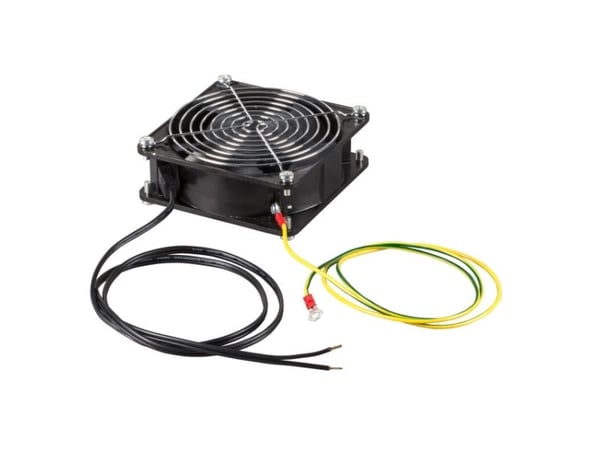EFB Elektronik 691664, Svart, 1 fläkt/-ar, 12 cm, 94,1 cfm, 38 mm