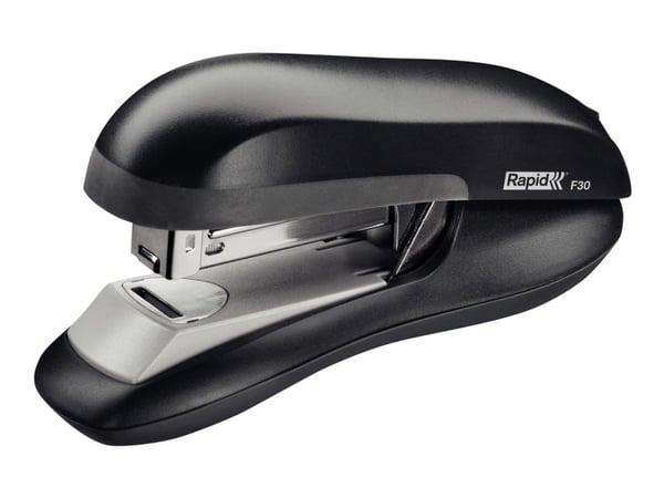 Rapid Fashion F30 - Stiftemaskin - 30 ark / 3 mm - 24/6, 26/6 - ABS-plast, metall - svart