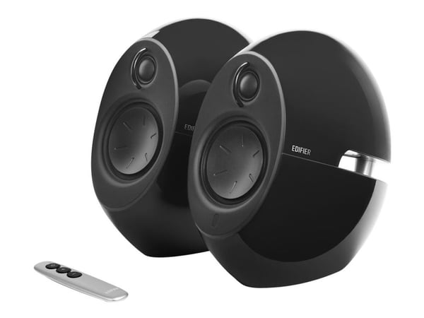 Edifier Luna Eclipse e25HD - kaiuttimet - langattomat - Bluetooth - 74 Watt (Yhteensä) - 2-tie - musta