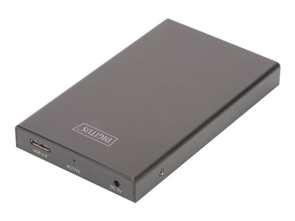 DIGITUS DA-71114 - Tallennuspaketti - 2,5" - SATA 6Gb/s - USB 3.0 - musta