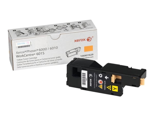 Xerox Phaser 6010 - Gul - original - tonerpatron - for Phaser 6000, 6010, 6010N; WorkCentre 6015B, 6015N, 6015NI, 6015V_BC, 6015V_NIC