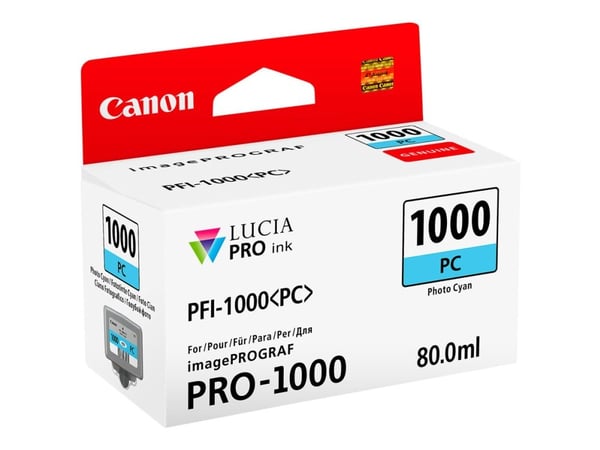 Canon 0550C001, Valokuva syaani, Väripohjainen muste, 80 ml, 5140 sivua