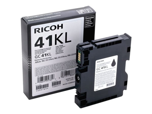 Ricoh 405765, musta, Väriainepohjainen muste, 1 kpl