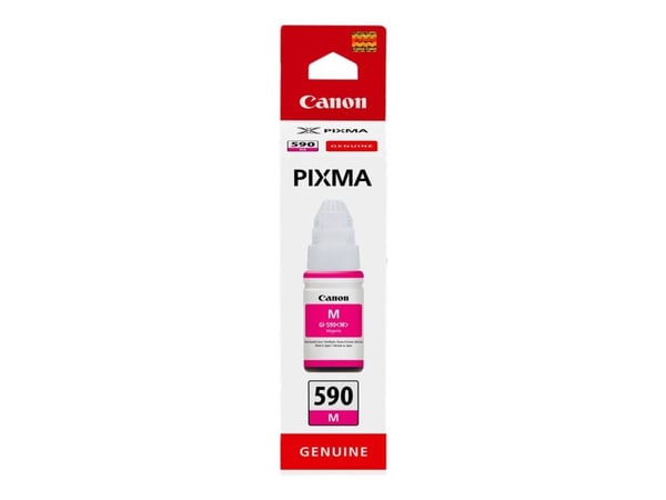 Canon GI 590 M - 70 ml - magenta - original - blekkrefill - for PIXMA G1500, G1501, G1510, G2500, G2501, G2510, G3500, G3501, G3510, G4410, G4500, ...