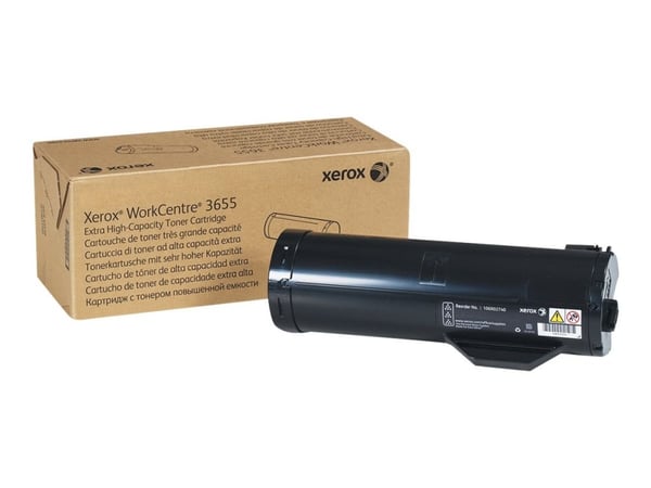 Xerox WorkCentre 3655 - Extra High Capacity - svart - original - tonerpatron - for WorkCentre 3655