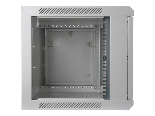DIGITUS Professional Line DN-19 09-U-EC - Skap - veggmonterbar - grå, RAL 7035 - 9U - 19"