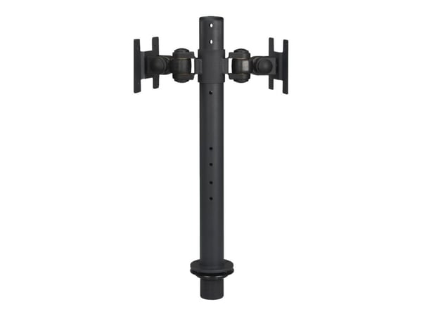 Neomounts FPMA-D050D - Monteringssett - full bevegelse - for 2 LCD-skjermer - svart - skjermstørrelse: 10"-30" - malje, skrivebordsmonterbar