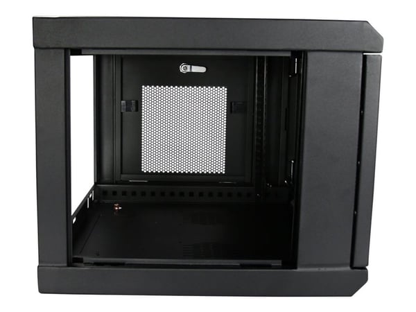 StarTech.com RK616WALM, Seinään asennettava laitekehikko, 6U, 90 kg, Näppäinlukko, Tehostunut kaapelinhallinta, 17,6 kg