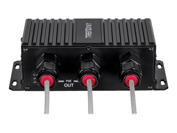 TRENDnet TI-EU120 - Nätverk/strömförstärkare - 1GbE - 1000Base-T, 100Base-TX, 10Base-T - TAA-kompatibel