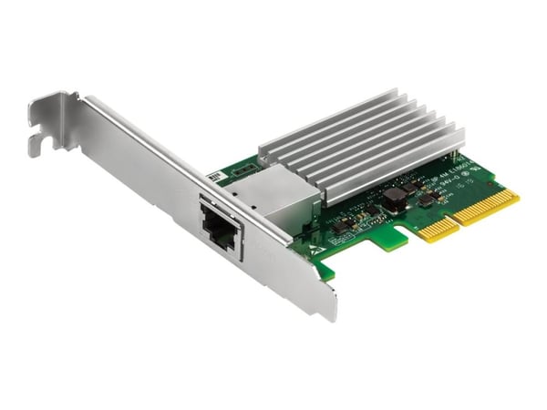 TRENDnet TEG-10GECTX - Nettverksadapter - PCIe 2.0 x4 lav profil - 10Gb Ethernet x 1 - TAA-samsvar