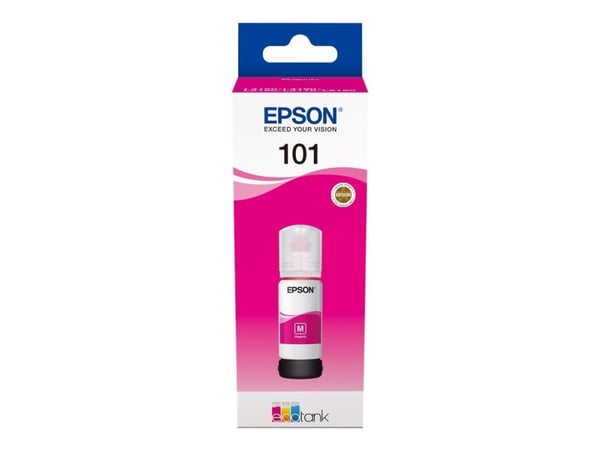 Epson 101 - 70 ml - magenta - alkuperäinen - blækbeholder - Epson L4260, L4266, L6190, L6260, L6270, L6276, L6290; EcoTank L14150, L6290; EcoTank L...