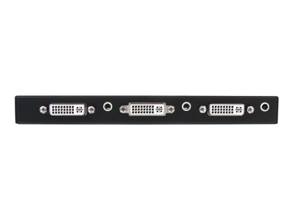 StarTech.com ST122DVIA, DVI, 2x DVI, 1920 x 1200 pikseliä, Musta, Alumiini, 10 m