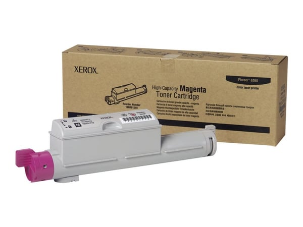 Xerox Phaser 6360 - Høykapasitets - magenta - original - tonerpatron - for Phaser 6360DA, 6360DB, 6360DN, 6360DT, 6360DX, 6360N