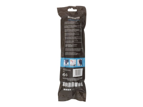 Brabantia Size C - Søppeldunkfôr - trekksnor - 12 L - høytetthetspolyetylen (LDPE) - hvit - pakke av 1 x 20