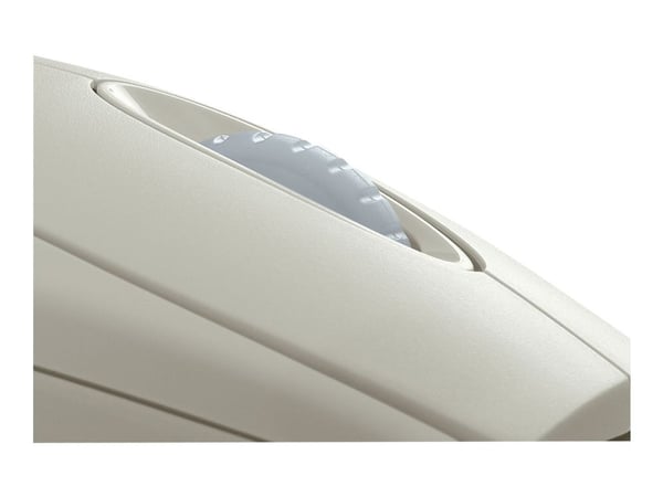 CHERRY WheelMouse - Mus - høyre- og venstrehåndet - optisk - 3 knapper - kablet - PS/2, USB - lysegrå