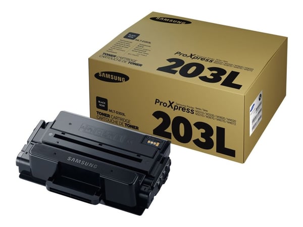 HP MLT-D203L - Høy ytelse - svart - original - tonerpatron (SU897A) - for ProXpress SL-M3310, M3320, M3321, M3370, M3375, M3820, M3870, M4020, M402...