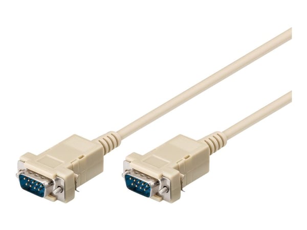 Microconnect SCSEHH2, Valkoinen, 1,8 m, DB-9, DB-9, Uros, Uros
