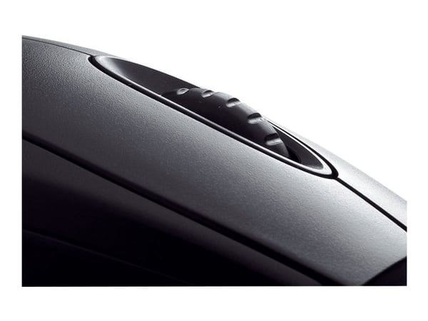 CHERRY WheelMouse - Mus - høyre- og venstrehåndet - optisk - 3 knapper - kablet - PS/2, USB - svart