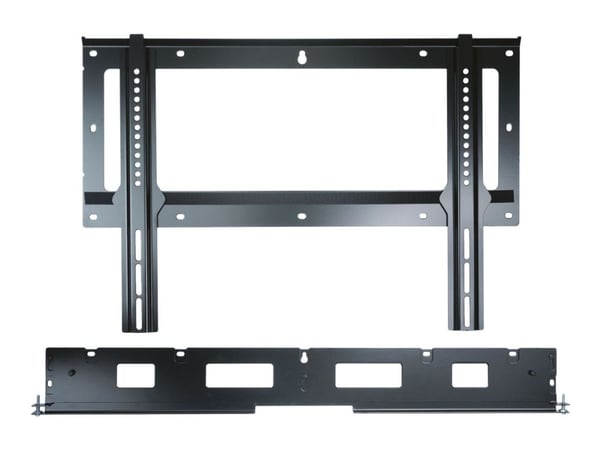 Flexson - Monteringssett (veggmonteringsbrakett, bøyle for lydstang) - svart - skjermstørrelse: 37"-55" - veggmonterbar - for Sonos PLAYBAR