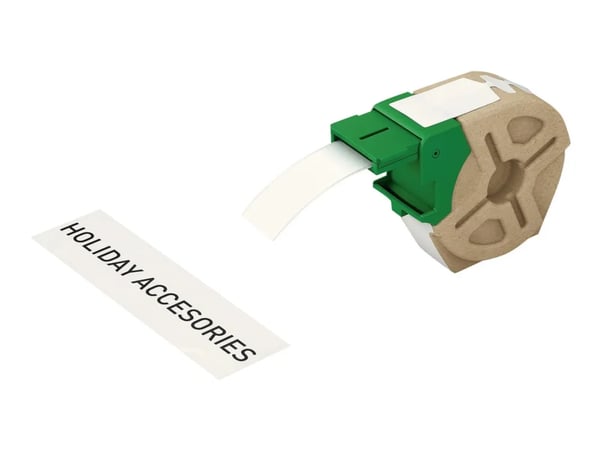 Leitz Icon - Papir - selv-adhesiv - hvit - Rull (2,54 cm x 21,9 m) 1 rull(er) merkelapper