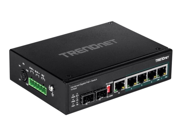 Trendnet TI-PG62, Hallitsematon, Gigabit Ethernet (10/100/1000), Täysin kaksipuolinen, Power over Ethernet -tuki, Seinäkiinnitteinen