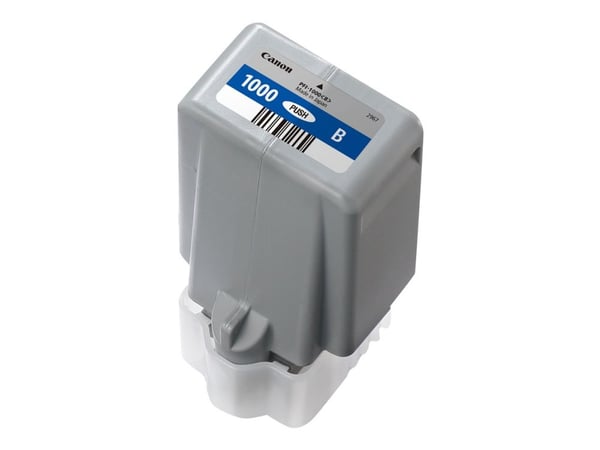 Canon PFI-1000 B - 80 ml - blå - original - blekkbeholder - for imagePROGRAF PRO-1000