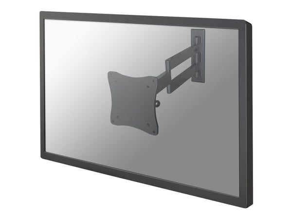 Neomounts FPMA-W830 - Fäste - fullständig rörelse - för LCD-display - silver - skärmstorlek: 10"-27" - väggmonterbar