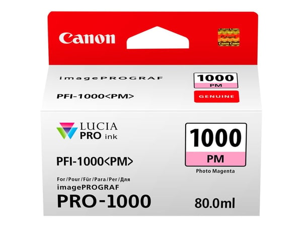 Canon 0551C001, Valokuva magenta, Väripohjainen muste, 80 ml, 3755 sivua