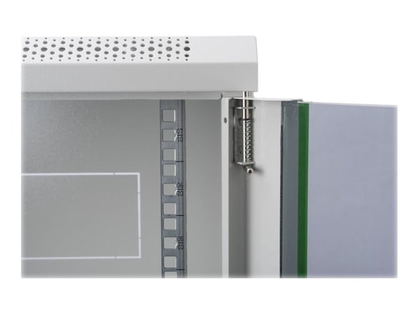 DIGITUS Professional Line DN-19 09-U-EC - Skap - veggmonterbar - grå, RAL 7035 - 9U - 19"