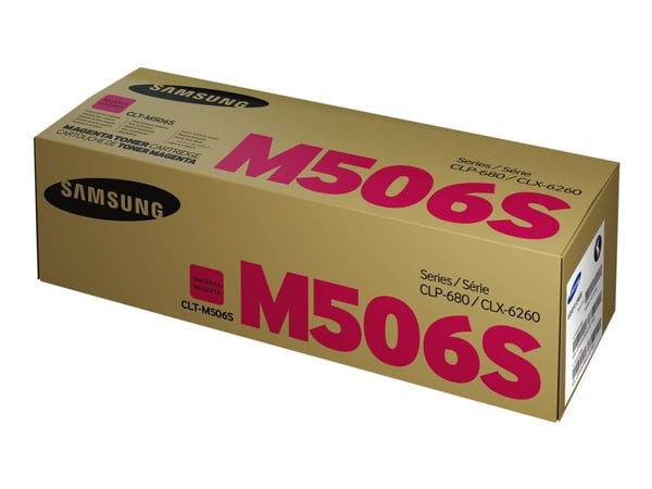 HP CLT-M506S - Magenta - original - tonerpatron (SU314A) - for Samsung CLP-680DW, CLP-680ND, CLX-6260FD, CLX-6260FR, CLX-6260FW, CLX-6260ND