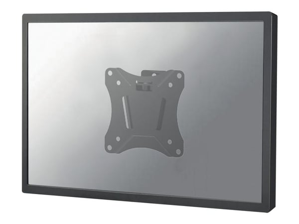 Neomounts NM-W25 - Brakett - fast - for LCD-skjerm - svart - skjermstørrelse: 10"-30" - veggmonterbar