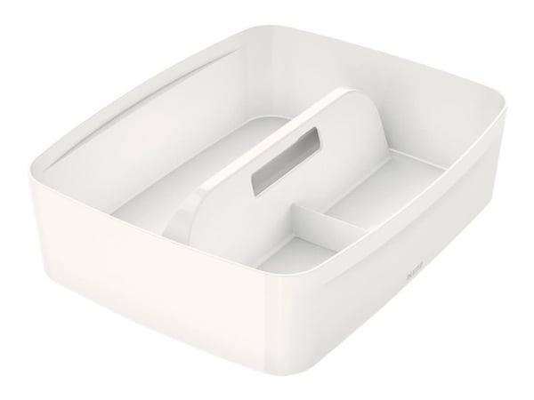 Leitz MyBox - Lagringsboxfack - 3 utrymmen - vit