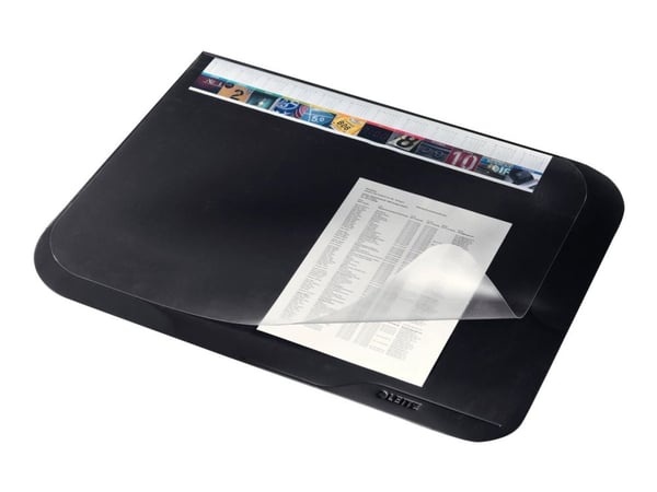 Skriveunderlag med transparent dækplade Leitz Plus 50x65 cm PVC