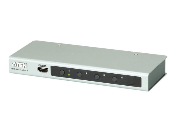 ATEN VS481B - Video/audio switch - 4 x HDMI - stasjonær