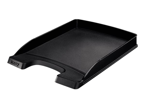 Leitz Plus Slim - Brevbakke - for A4 (210 x 297 mm) - svart