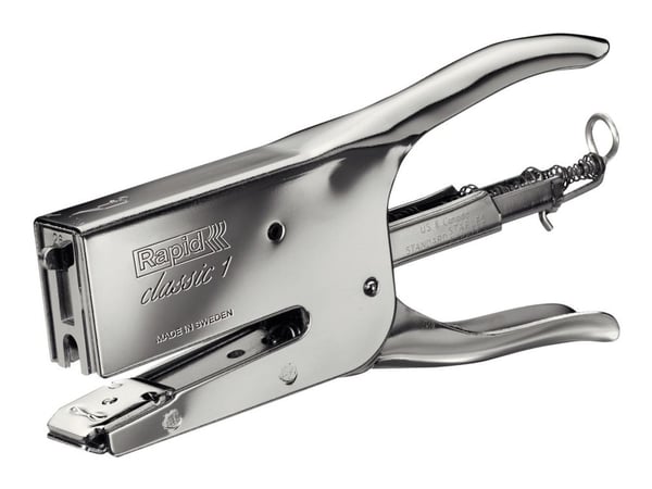 Rapid Classic K1+ stiftetang for stifter nr. 26, 10-50 ark Krom