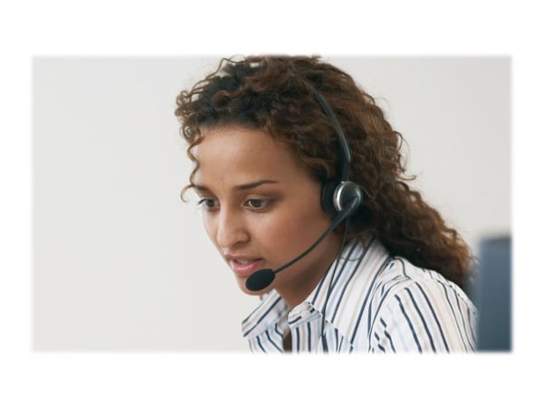 Jabra GN 2100 Flex-Boom Duo - Hodesett - on-ear - kablet