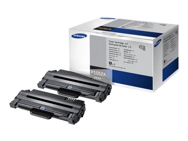 HP MLT-P1052A - 2-pack - Høy ytelse - svart - original - tonerpatron (SV115A) - for Samsung ML-1911, 1916, 2540, 2581, SCX-4600, 4601, 4605, 4610, ...