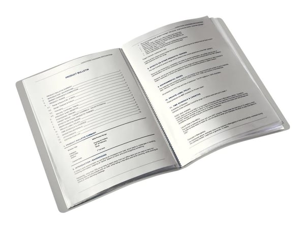 Leitz Style - Displaybok - 20 rom - for A4 (210 x 297 mm) - kapasitet: 40 ark - atlasksort