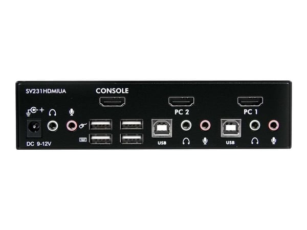 StarTech.com SV231HDMIUA, 1920 x 1200 pikseliä, Full HD, 18 W, Musta