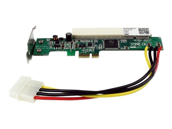 Startech PCI Express to PCI Adapter Card - PCIe to PCI Converter Adapter with Low Profile / Half-Height Bracket (PEX1PCI1) - PCIe x1 til PCI-sporad...