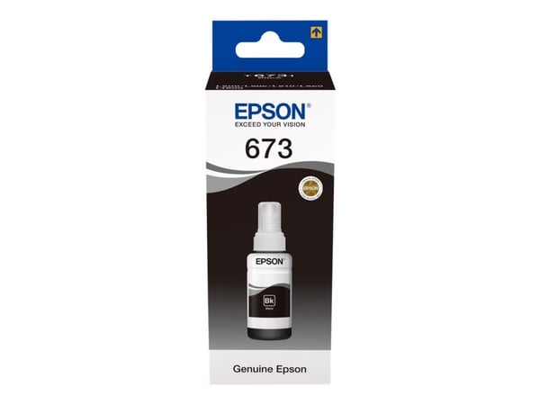 Epson T6731 - 70 ml - svart - original - blekkrefill - for Epson L1800, L800, L805, L810, L850; EcoTank L1800